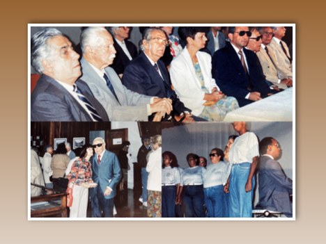 Arte da página de Jonir Bechara - IBC 140 anos, canto coral e museu