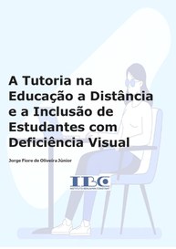 Capa do livro A Tutoria na Educação a Distância e a Inclusão de Estudantes com Deficiência Visual