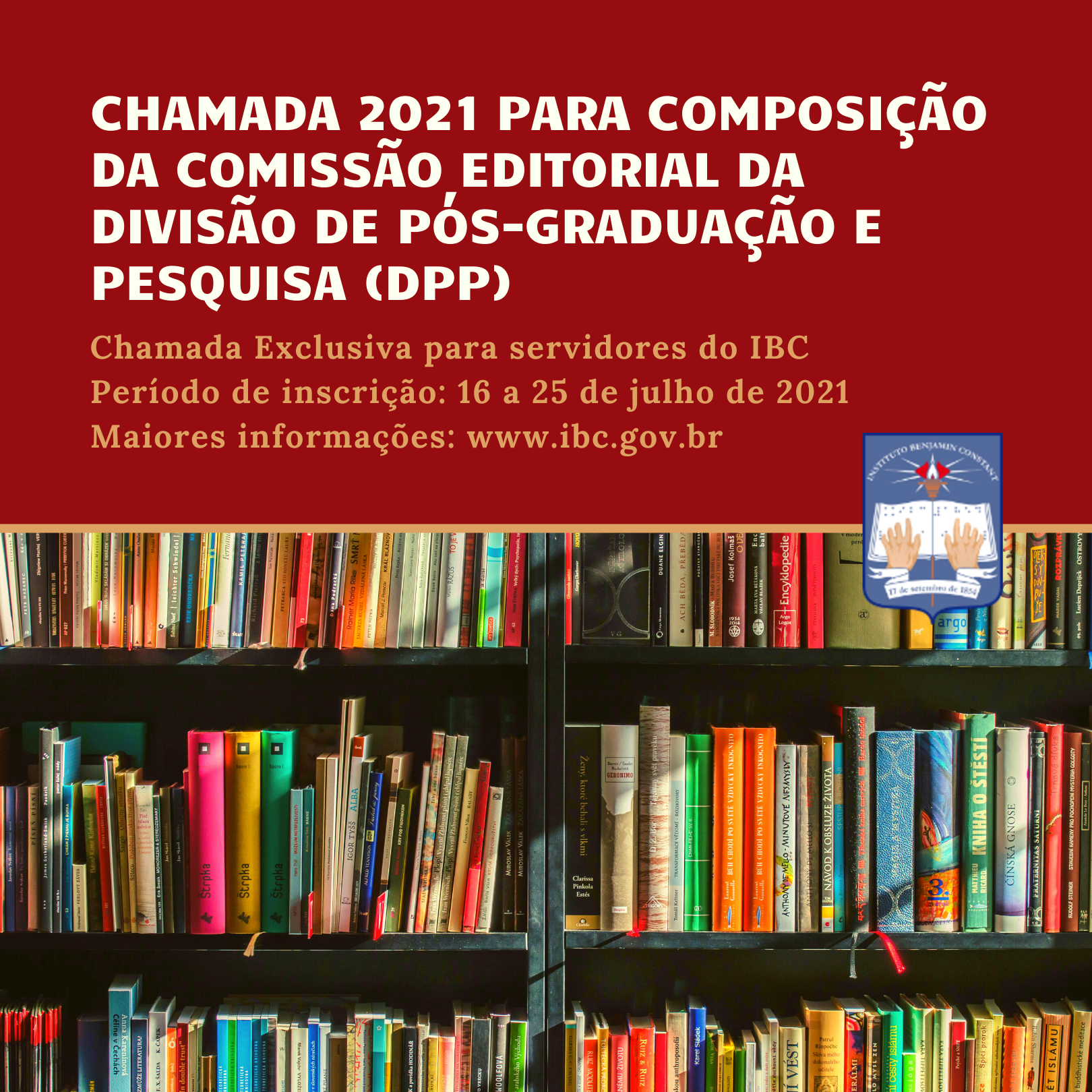 Cartaz da Chamada para Comissão Editorial DPP