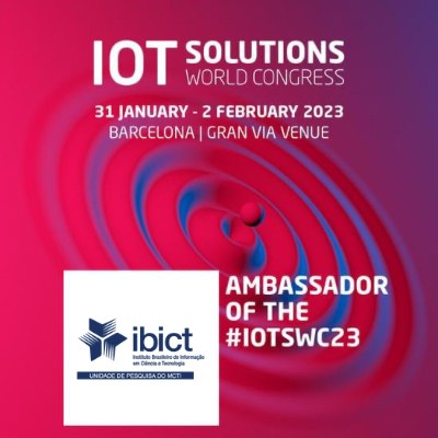 IMG - Ibict é instituição embaixadora do IOT Solutions World Congress 2023