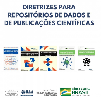 Ibict disponibiliza documentos relacionados a diretrizes para repositórios de dados e de publicações científicas
