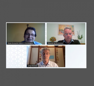 Médicos discutem o desenvolvimento de vacinas para COVID-19 em live promovida pelo Ibict