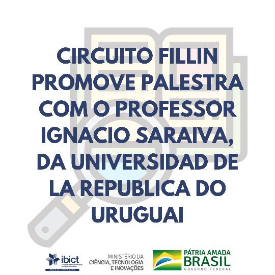 Circuito Fillin promove palestra com o professor Ignacio Saraiva, da Universidad de la Republica do Uruguai