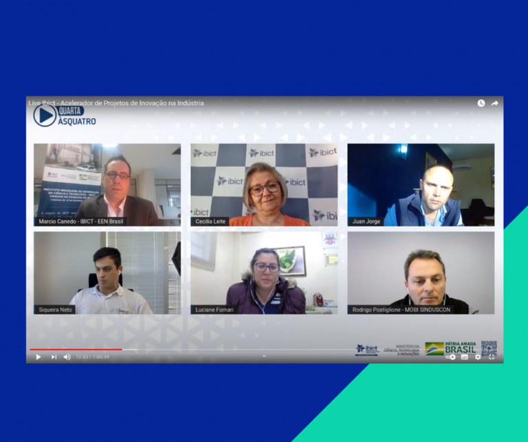 Live apresentou cases de projetos de inovação na indústria que contaram com o apoio do Ibict