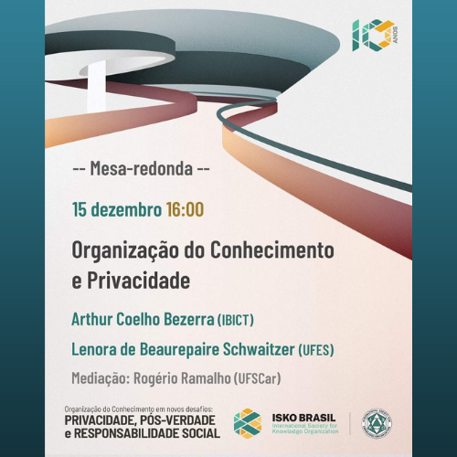 IMAGEM- Arthur Coelho Bezerra participa como conferencista no VI Congresso de Organização do Conhecimento