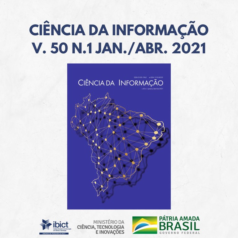 IMAGEM - Publicada nova edição da Revista Ciência da Informação