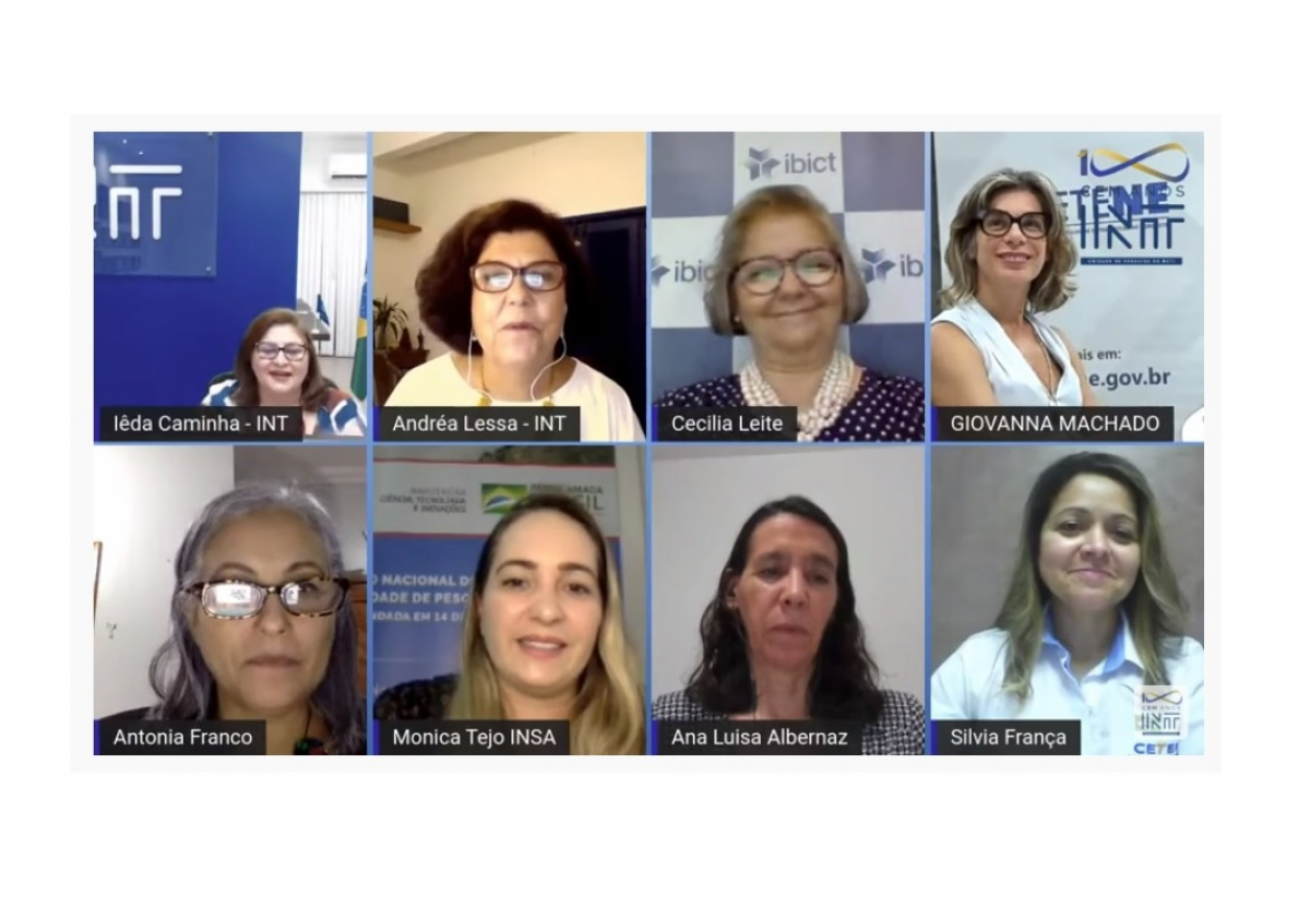 Live em homenagem ao Dia Internacional da Mulher reúne diretoras de unidades do MCTI.jpg