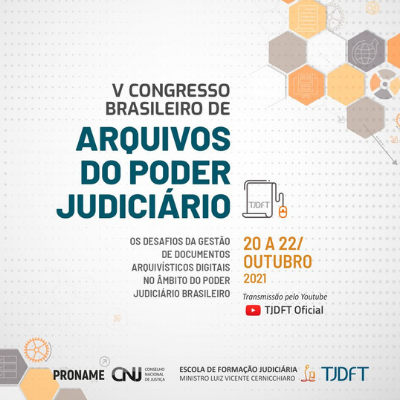 Ibict participa do V Congresso Brasileiro de Arquivos do Poder Judiciário
