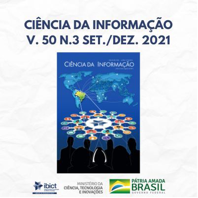 IMAGEM - Revista Ciência da Informação traz número especial com retrospectiva da gestão 2012-2021 do Ibict