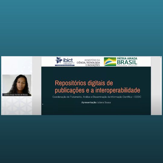 IMG - Confira como foi a live sobre repositório digitais de publicações e a interoperabilidade