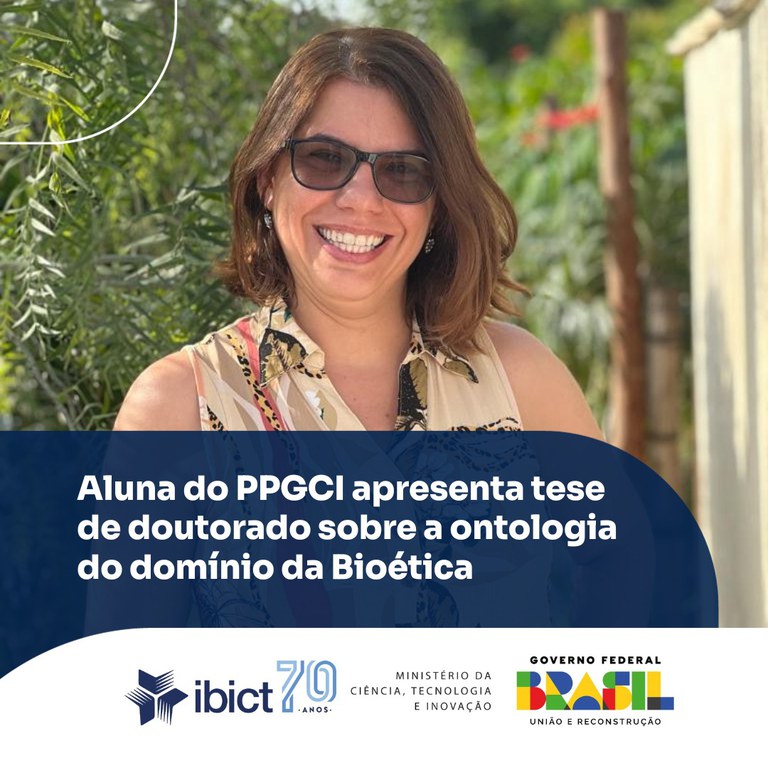 Aluna do PPGCI apresenta tese de doutorado sobre a ontologia do domínio da Bioética