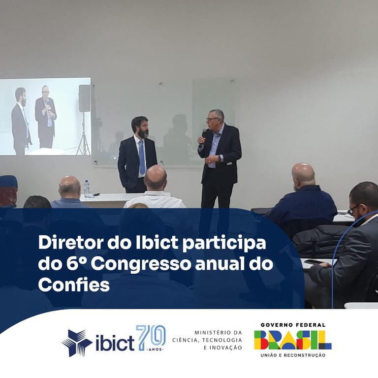Diretor do Ibict participa do 6º Congresso anual do Confies