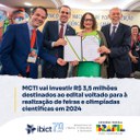 MCTI vai investir R$ 3,5 milhões destinados ao edital voltado para à realização de feiras e olimpíadas científicas em 2024