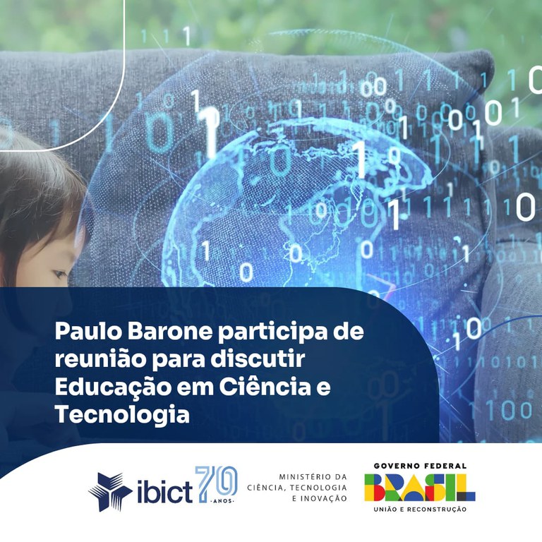 Paulo Barone participa de reunião para discutir Educação em Ciência e Tecnologia