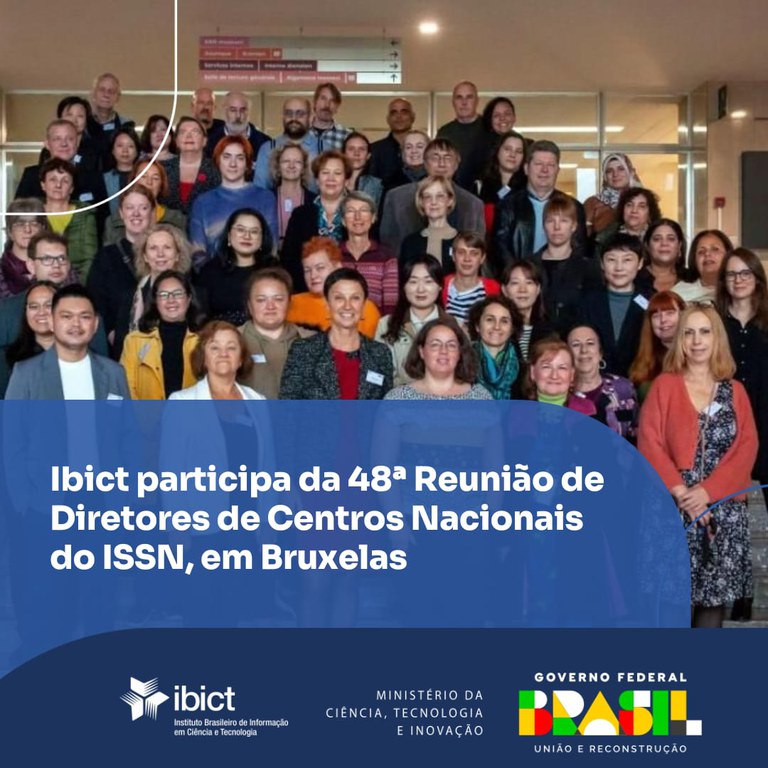 IMG-  Ibict participa da 48ª Reunião de Diretores de Centros Nacionais do ISSN, em Bruxelas