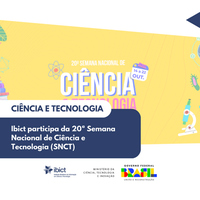 A 20ª Semana Nacional de Ciência e Tecnologia (SNCT) acontece entre os dias 14 e 20 de outubro de 2023.