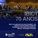 “Ibict é patrimônio do povo brasileiro”, diz ministra Luciana Santos na abertura Conferência Livre sobre Informação em Ciência, Tecnologia e Inovação