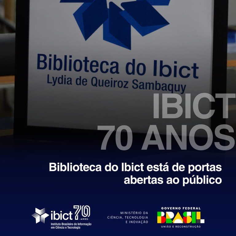 Biblioteca do Ibict está de portas abertas ao público