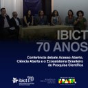 IMG - Conferência debate Acesso Aberto, Ciência Aberta e o Ecossistema Brasileiro de Pesquisa Científica