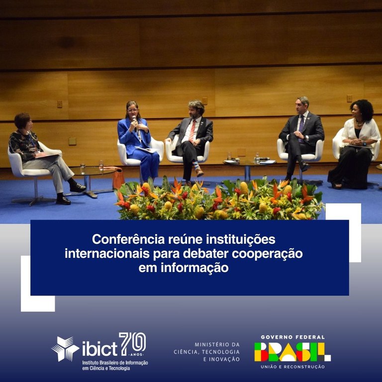 IMG - Conferência reúne instituições internacionais para debater cooperação em informação