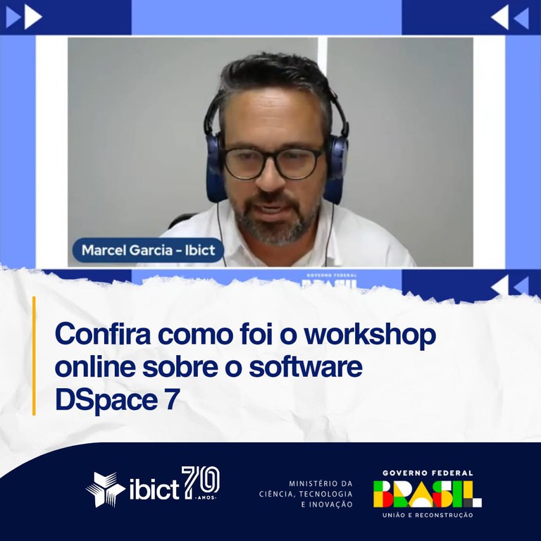 IMG - Confira como foi o workshop online sobre o software DSpace 7