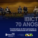 IMG - Coordenadores do Ibict apresentam os avanços institucionais em conferência