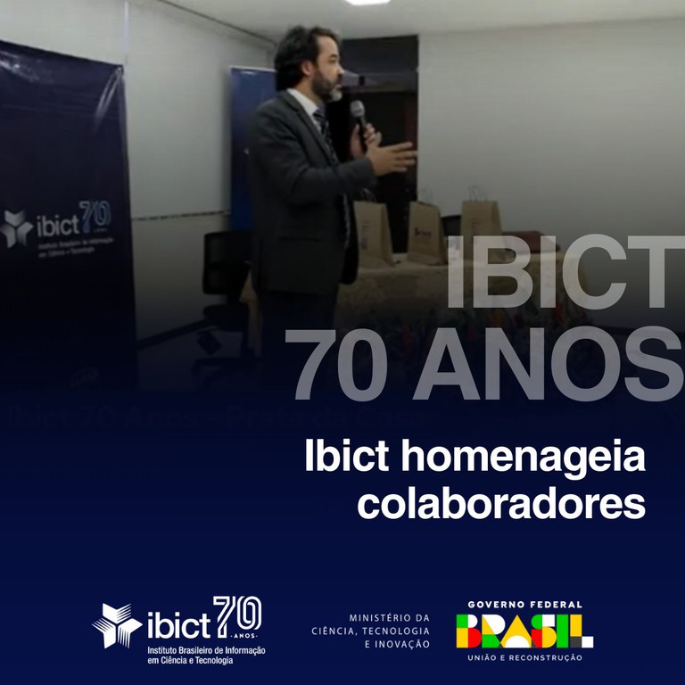 Ibict homenageia colaboradores