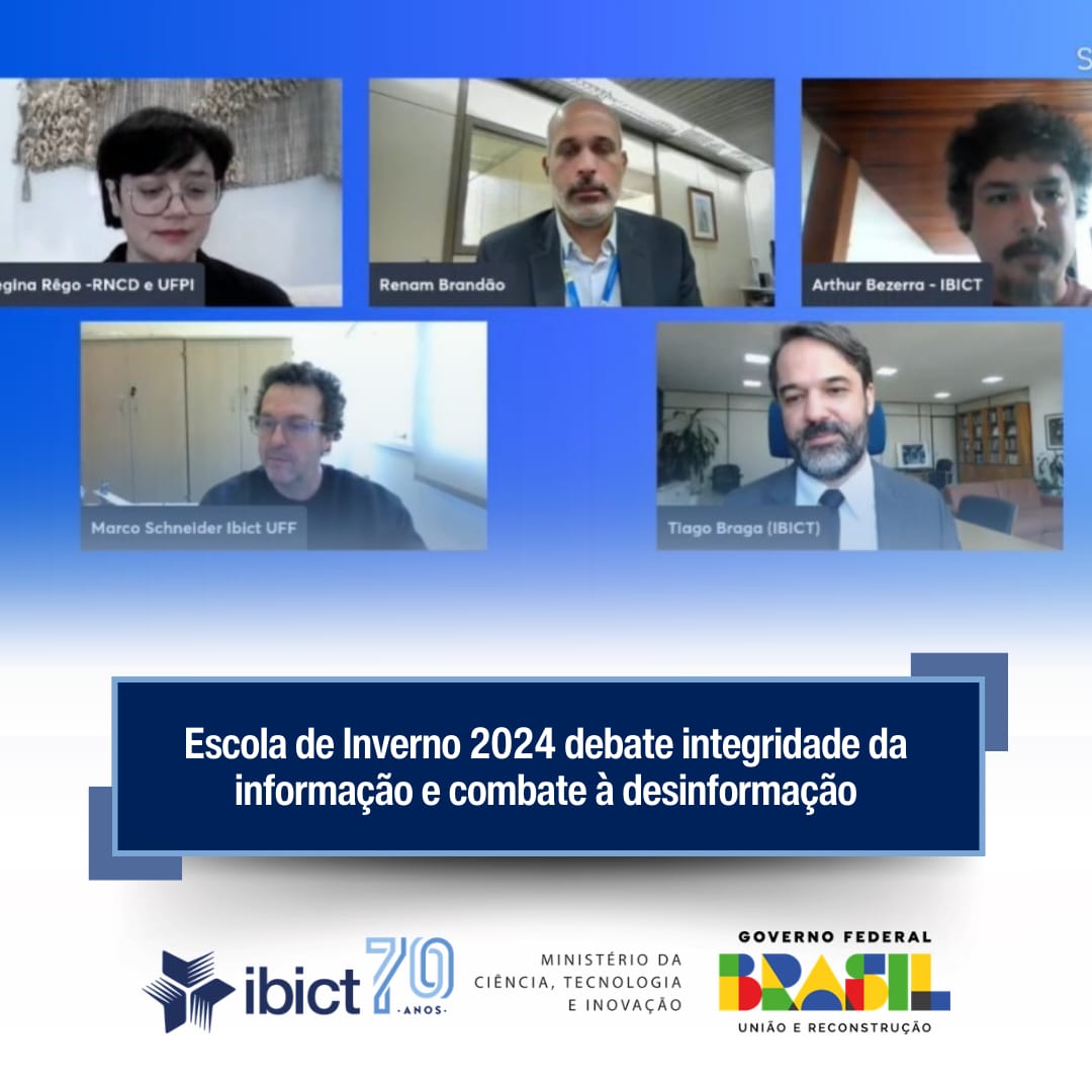 IMG - Escola de Inverno 2024 debate integridade da informação e combate à desinformação