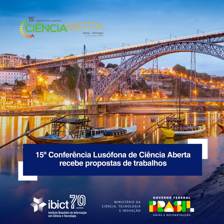 IMG -  15ª Conferência Lusófona de Ciência Aberta recebe propostas de trabalhos