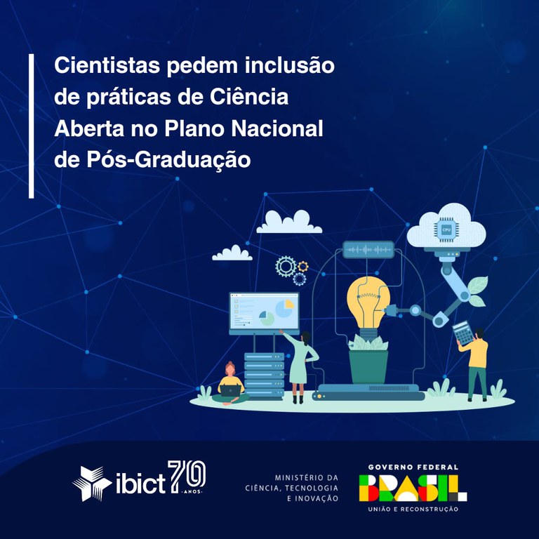 IMG -  Cientistas pedem inclusão de práticas de Ciência Aberta no Plano Nacional de Pós-Graduação