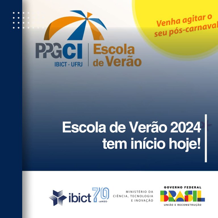 Escola De Ver o 2024 Tem In cio Hoje Instituto Brasileiro De Escola De Ver o 2024 Tem In cio Hoje Instituto Brasileiro De