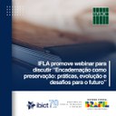 IFLA promove webinar para discutir “Encadernação como preservação: práticas, evolução e desafios para o futuro”