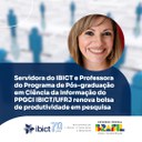 Servidora do Ibict e Professora do Programa de Pós-graduação em Ciência da Informação do PPGCI-Ibict/UFRJ ganha bolsa de produtividade em pesquisa