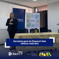 Secretária-geral da Research Data Alliance (RDA), Hilary Hanahoe, visitou o Ibict para uma série de encontros com profissionais da informação e para novas possibilidades de parcerias. Confira como foi a visita.