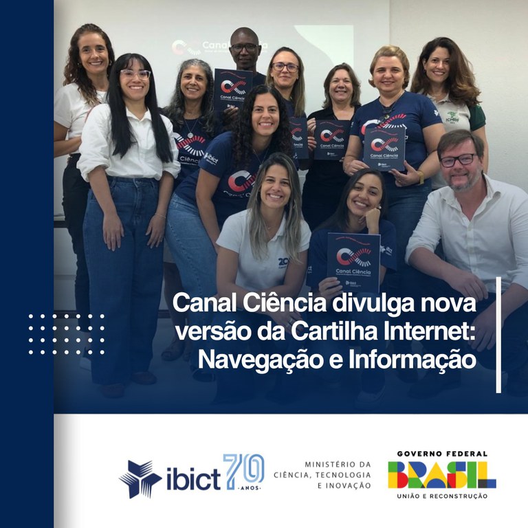 Canal Ciência divulga nova versão da Cartilha Internet: Navegação e Informação