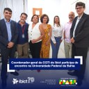 Coordenador-geral da CGTI do Ibict participa de encontro na Universidade Federal da Bahia