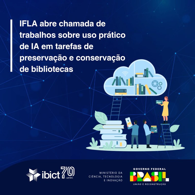 IFLA abre chamada de trabalhos sobre uso prático de IA em tarefas de preservação e conservação de bibliotecas