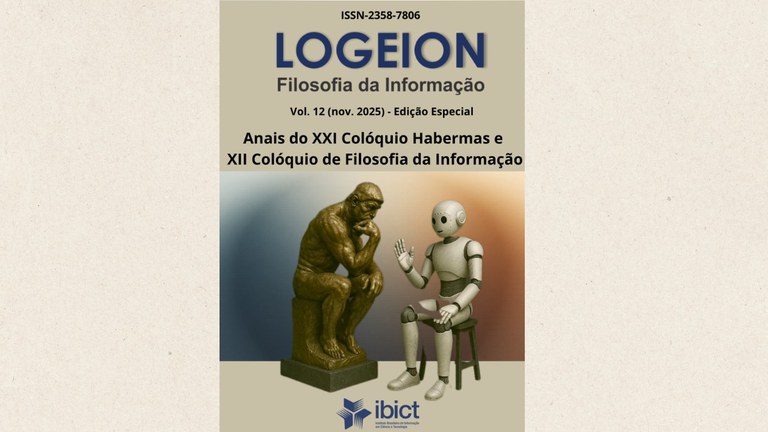 Lançada a Edição Especial, volume 12 dos Anais do XXI Colóquio Habermas e do XII Colóquio de Filosofia da Informação