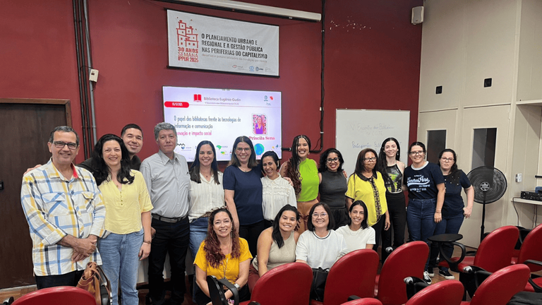 IMG -  Pesquisadora do Ibict participa do V Encontro das Bibliotecas do CCJE/UFRJ