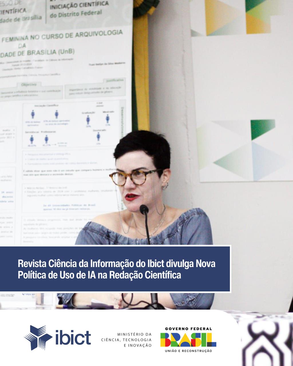 Revista Ciência da Informação do Ibict divulga Nova Política de Uso de IA na Redação Científica