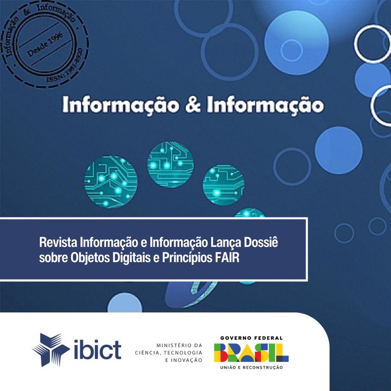 Revista Informação e Informação Lança Dossiê sobre Objetos Digitais e Princípios FAIR