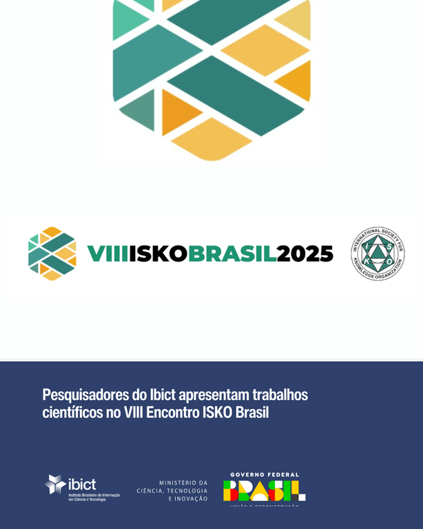 IMG -   Pesquisadores do Ibict apresentam trabalhos no VIII Encontro ISKO Brasil