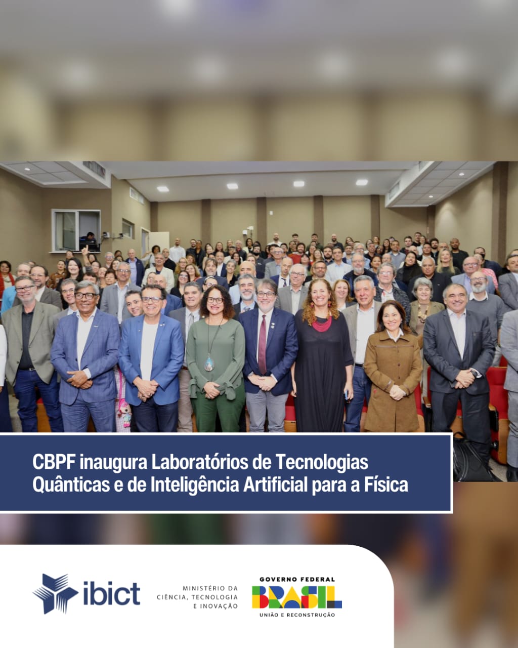 CBPF inaugura Laboratórios de Tecnologias Quânticas e de Inteligência Artificial para a Física