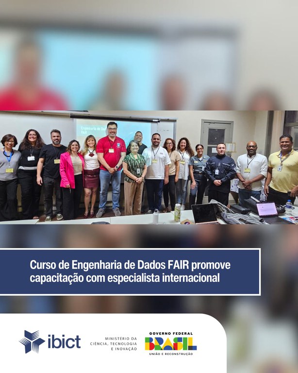 Curso de Engenharia de Dados FAIR promove capacitação com especialista internacional