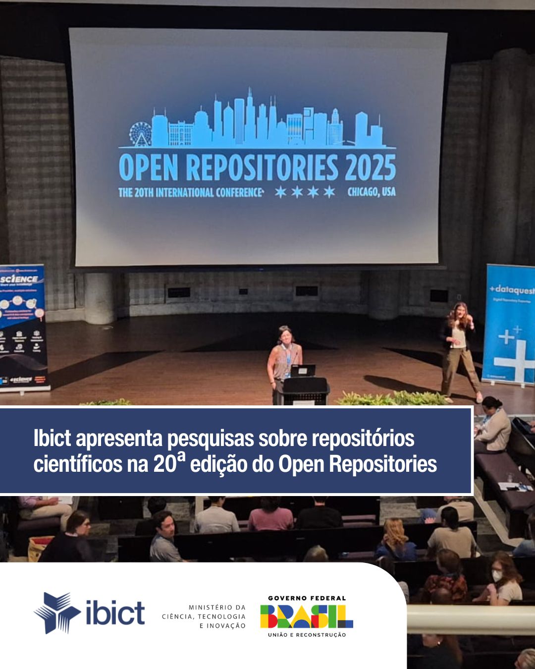 IMG- Ibict apresenta pesquisas sobre repositórios científicos na 20ª edição do Open Repositories