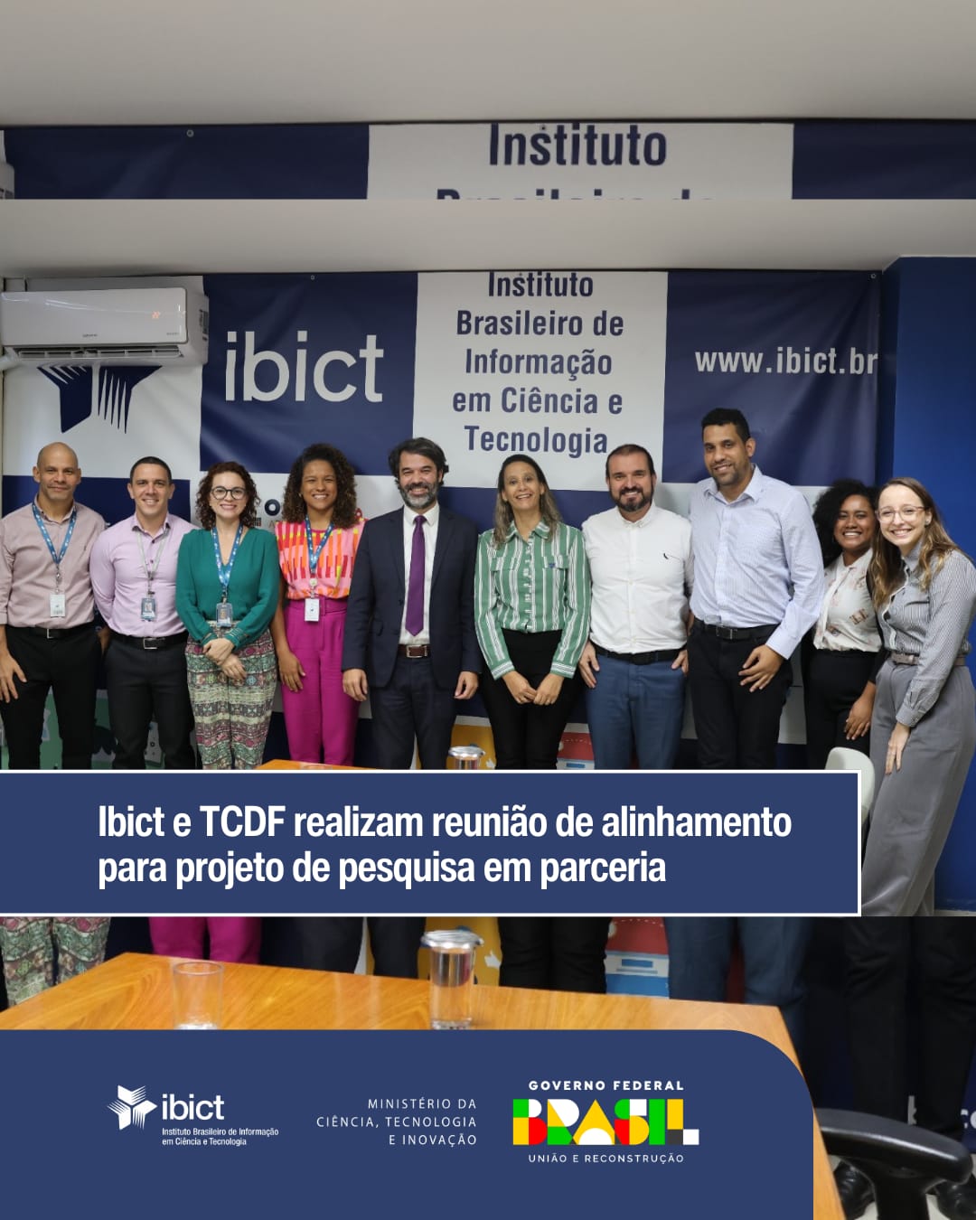 Ibict e TCDF realizam reunião de alinhamento para projeto de pesquisa em parceria