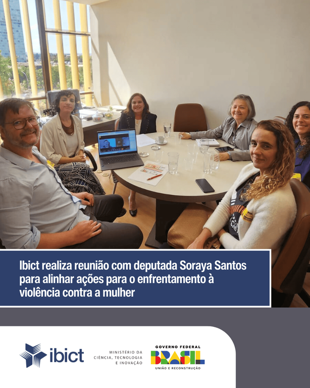 IMG- Ibict realiza reunião com deputada Soraya Santos para alinhar ações  para o enfrentamento à violência contra a mulher
