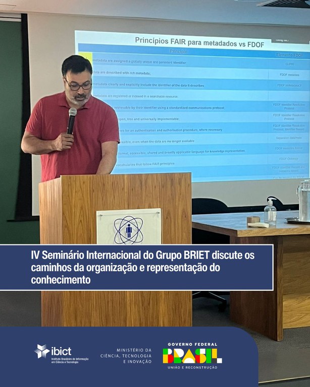 IV Seminário Internacional do Grupo BRIET discute os caminhos da organização e representação do conhecimento