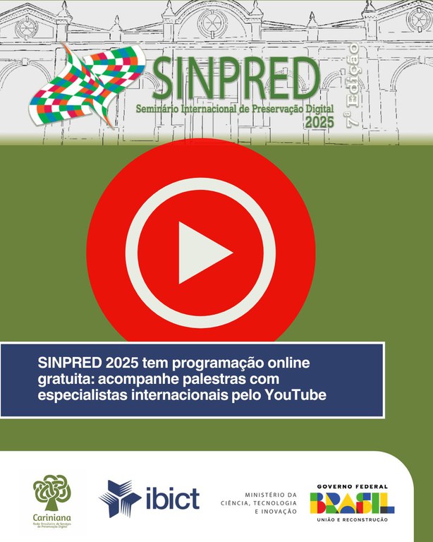 SINPRED 2025 tem programação online gratuita: acompanhe palestras com especialistas internacionais ​​pelo YouTube