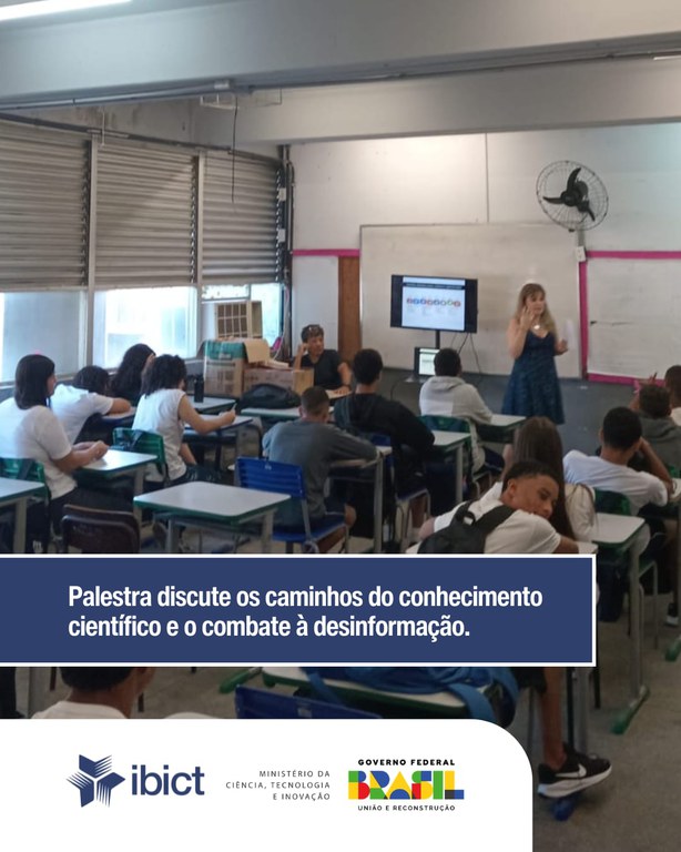 Palestra discute os caminhos do conhecimento científico e o combate à desinformação